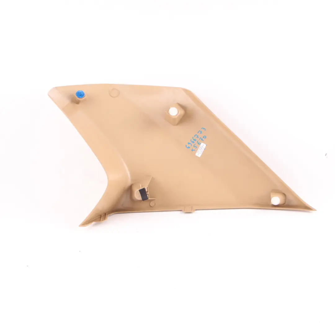 BMW X5 E70 Cover Column D Trim Panel Savannabeige Left N/S 7141497