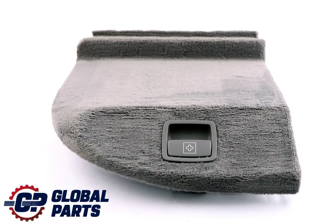 BMW 5 Series E61 E61N LCI Right O/S Trunk Rear Carpet Flap Boot Grey 7050368