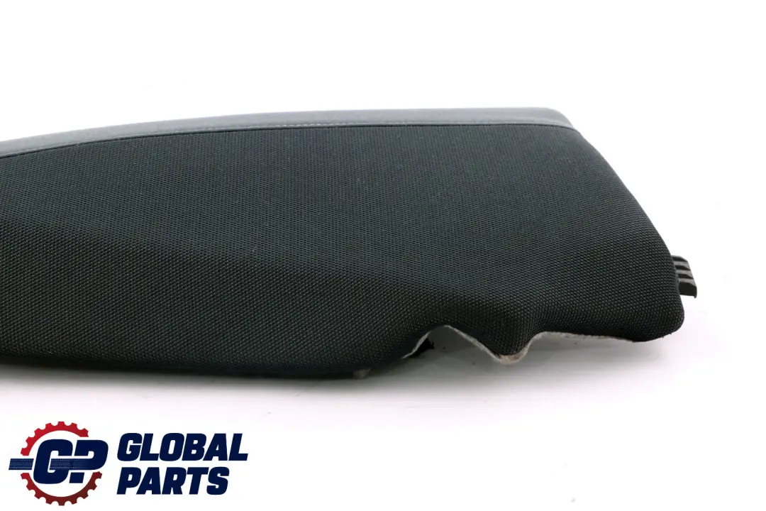 BMW 1 Series E87 Rear Seat Side Finisher Corner Left N/S Cloth Network Grey