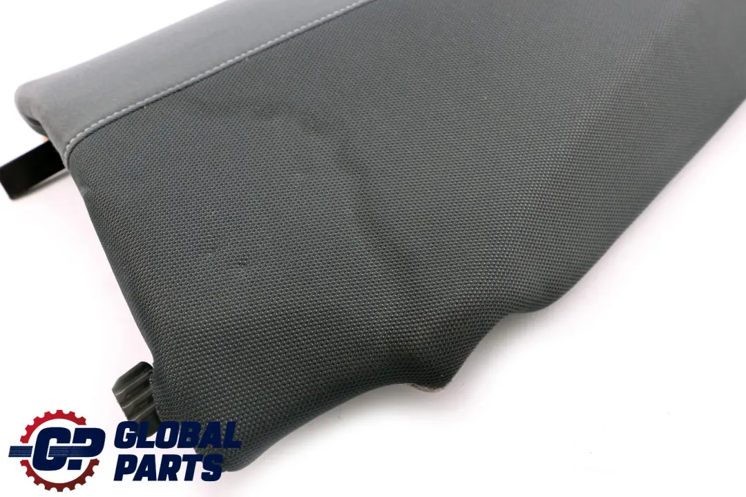 BMW 1 Series E87 Rear Seat Side Finisher Corner Right O/S Cloth Network Grey