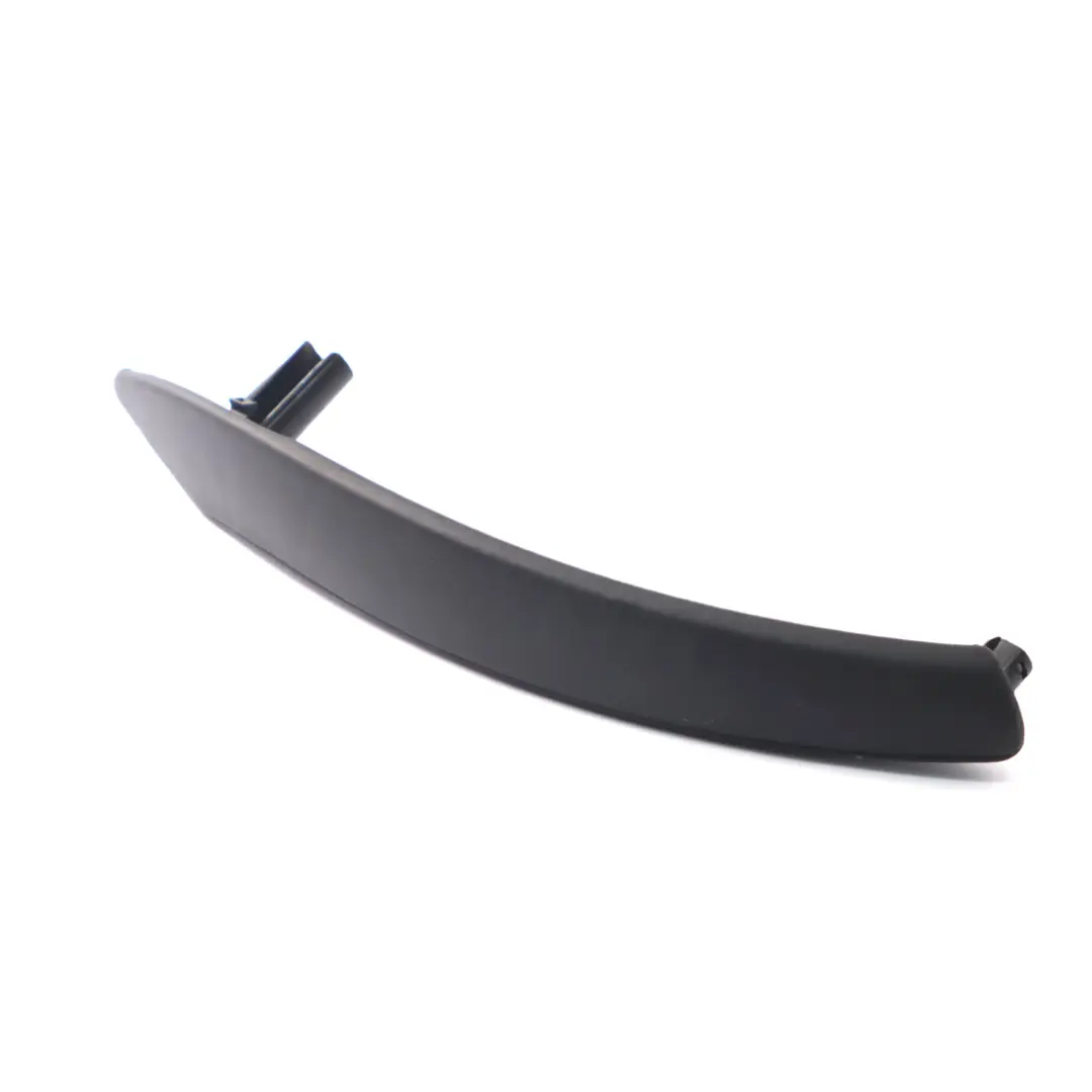 BMW X5 E70 Door Card Panel Pull Handle Trim Right O/S Grab Leather Nappa Black