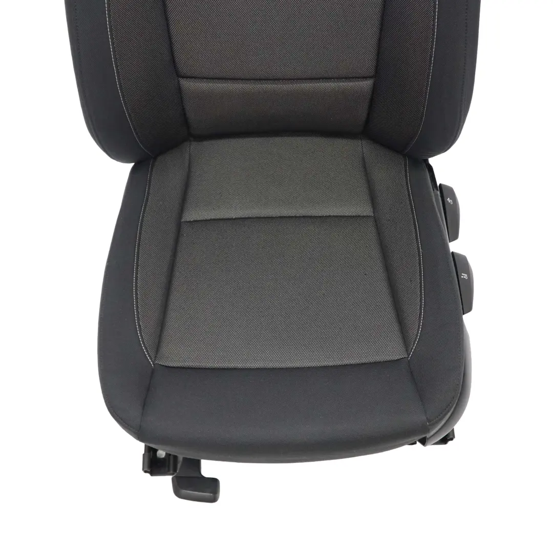 BMW E87 Seat Front Left Cloth Fabric Interior N/S Anthracite Network