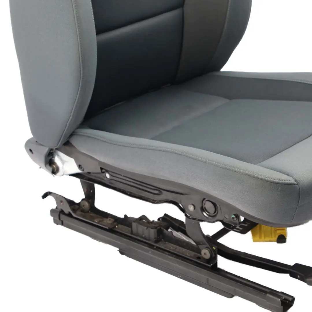 BMW 1 Series E87 Cloth Fabric Interior Seat Front Left N/S Network Alaska Grey