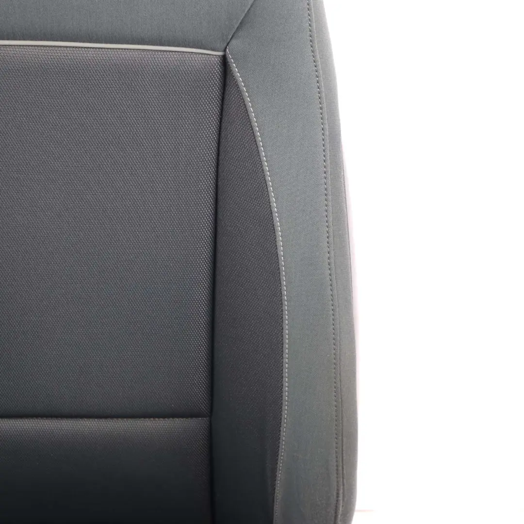 BMW 1 Series E87 Cloth Fabric Interior Seat Front Left N/S Network Alaska Grey