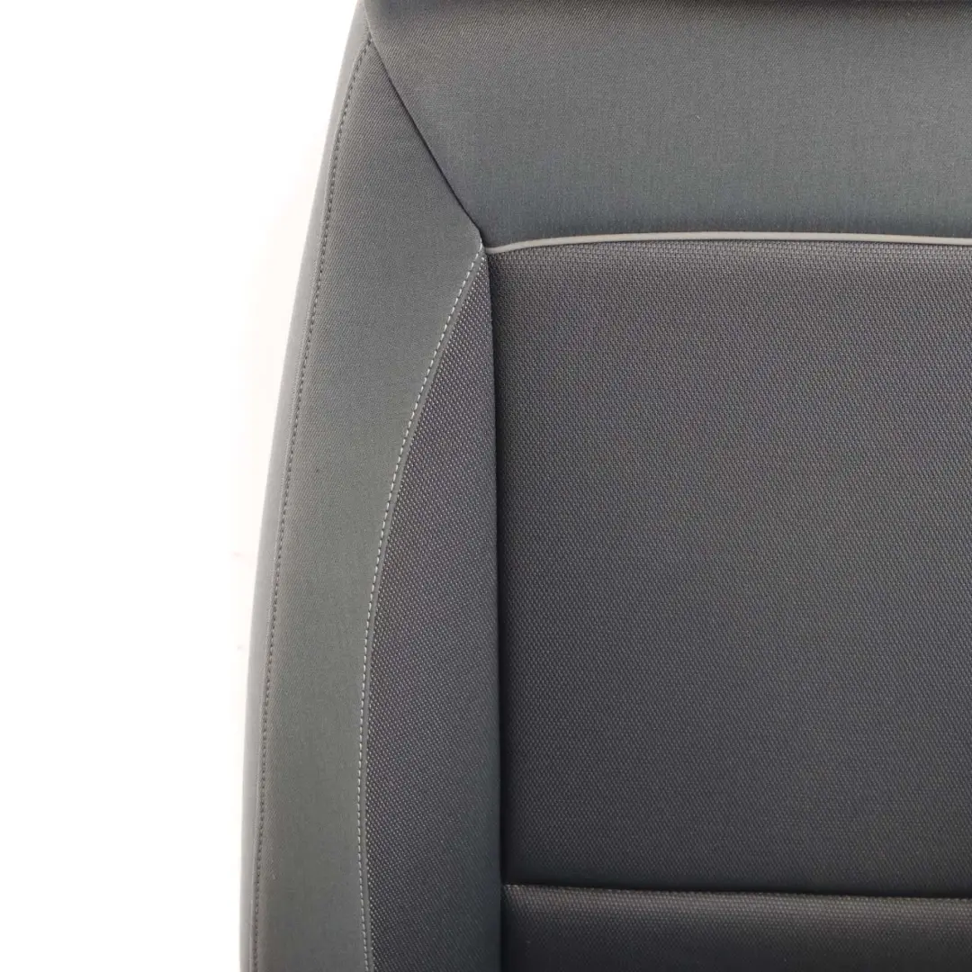 BMW 1 Series E87 Cloth Fabric Interior Seat Front Left N/S Network Alaska Grey