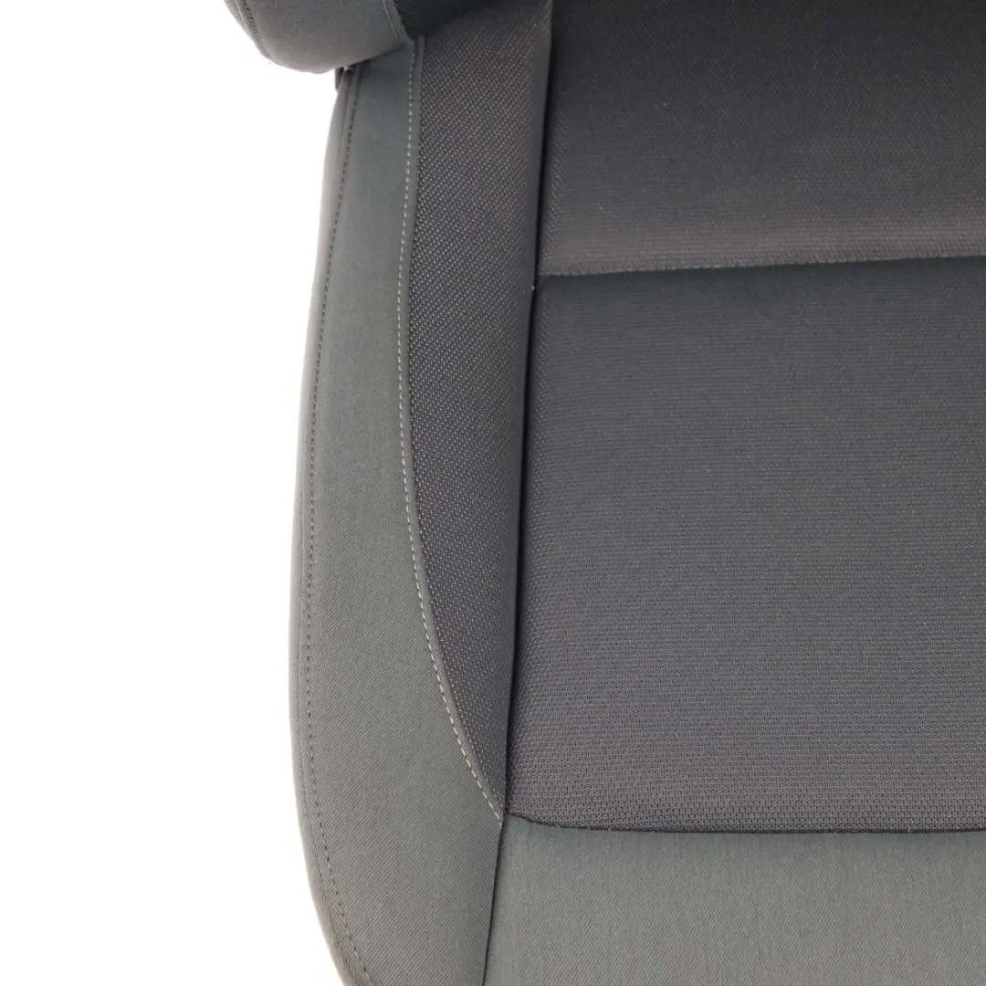 BMW 1 Series E87 Cloth Fabric Interior Seat Front Left N/S Network Alaska Grey
