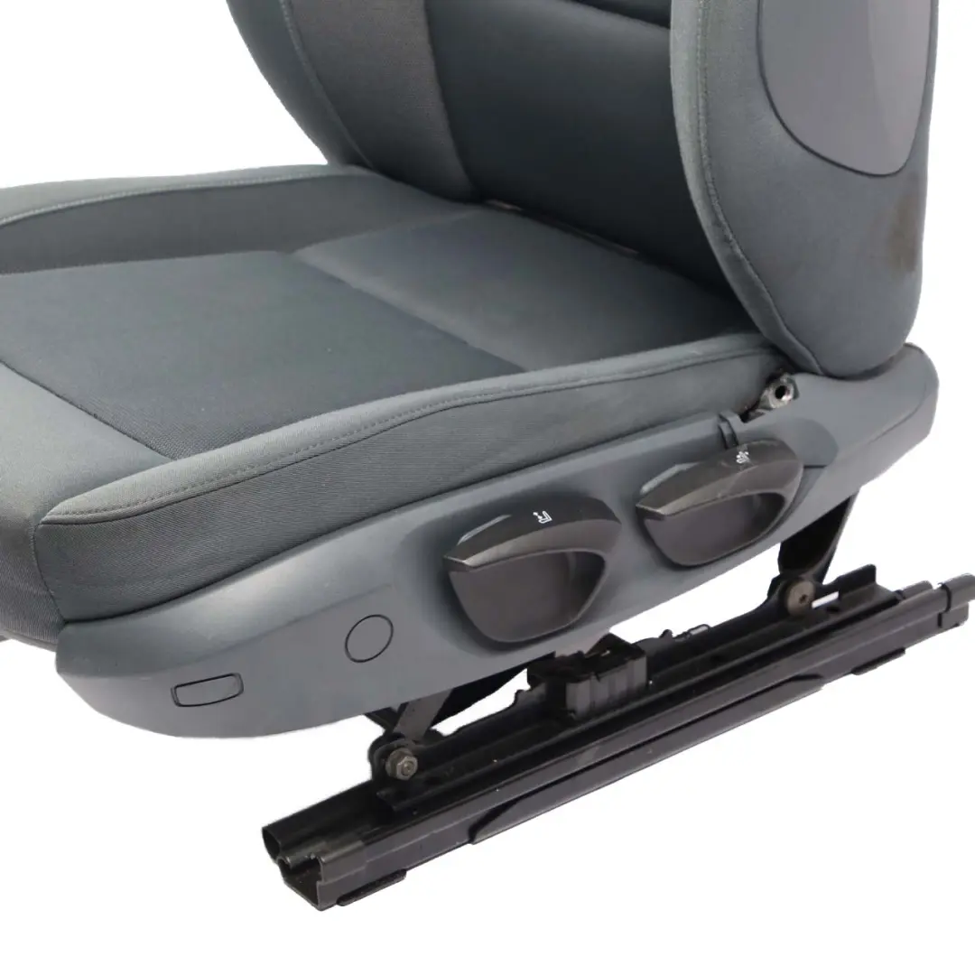 BMW 1 Series E87 Cloth Fabric Interior Seat Front Left N/S Network Alaska Grey