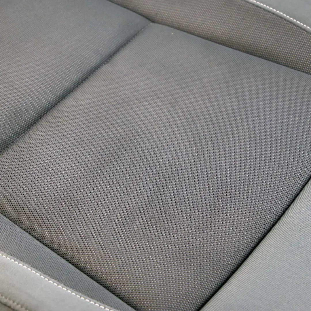 BMW 1 E87 Front Left Right Seat N/O/S Cover Cloth Fabric Network Alaska Grey