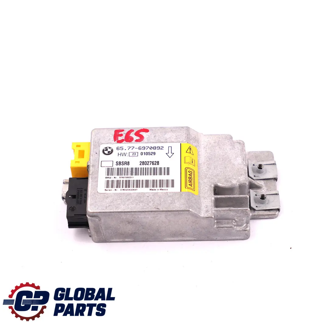 BMW E65 E66 Sensor Pilar B Derecho Airbag 6970892