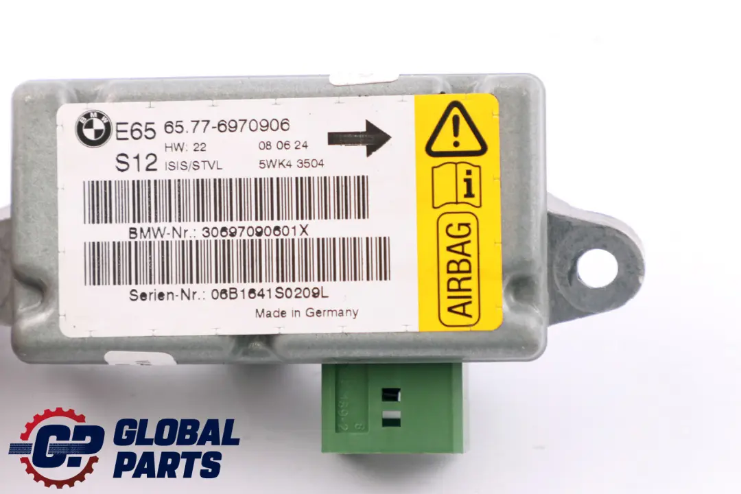BMW 7 Serie E65 E66 E67 Sensore Porta Anteriore Sinistra 6970906 65776970906