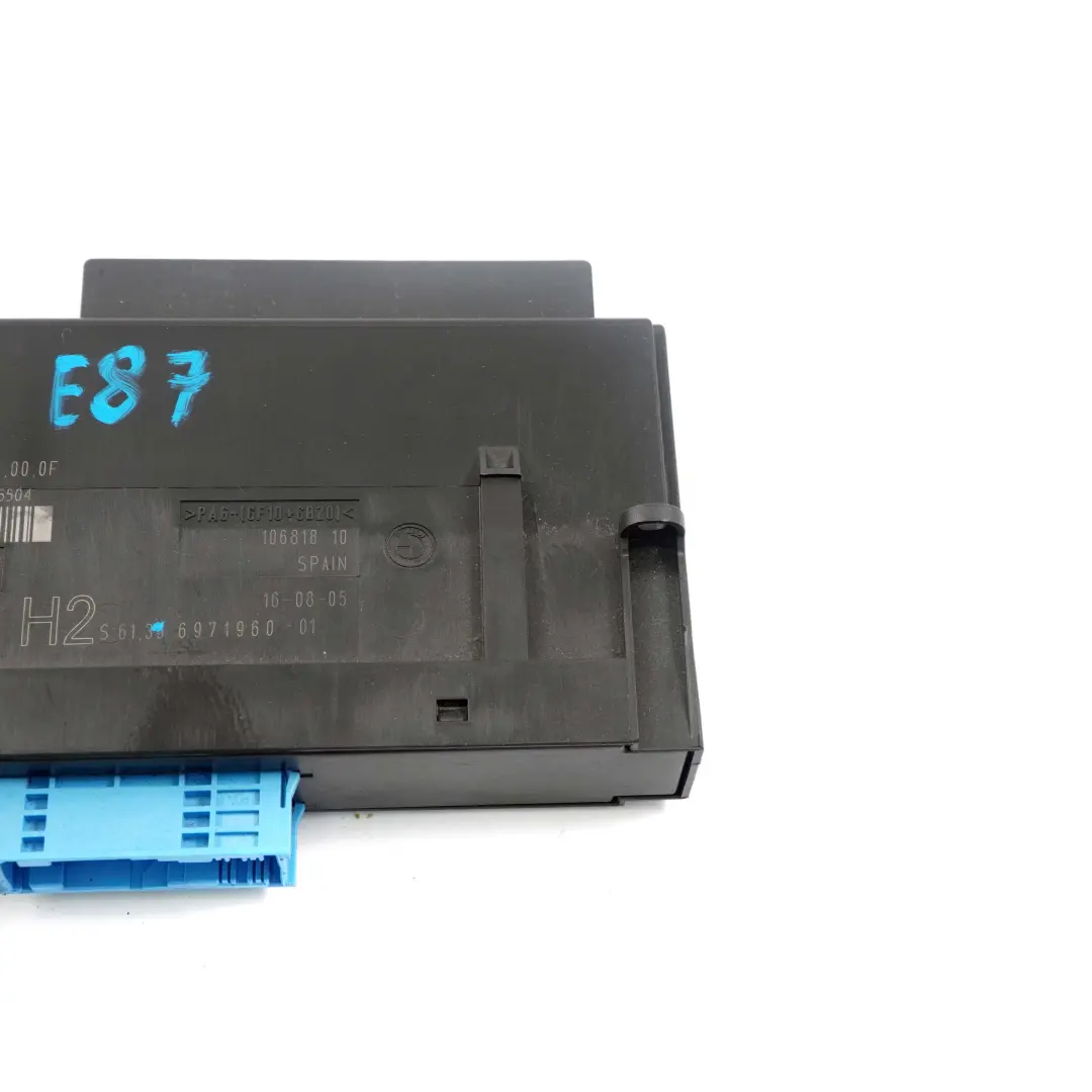 BMW E87 ECU Caja Conexiones Módulo Control Cuerpo Unidad H2 PL2 JBBFE 6971960