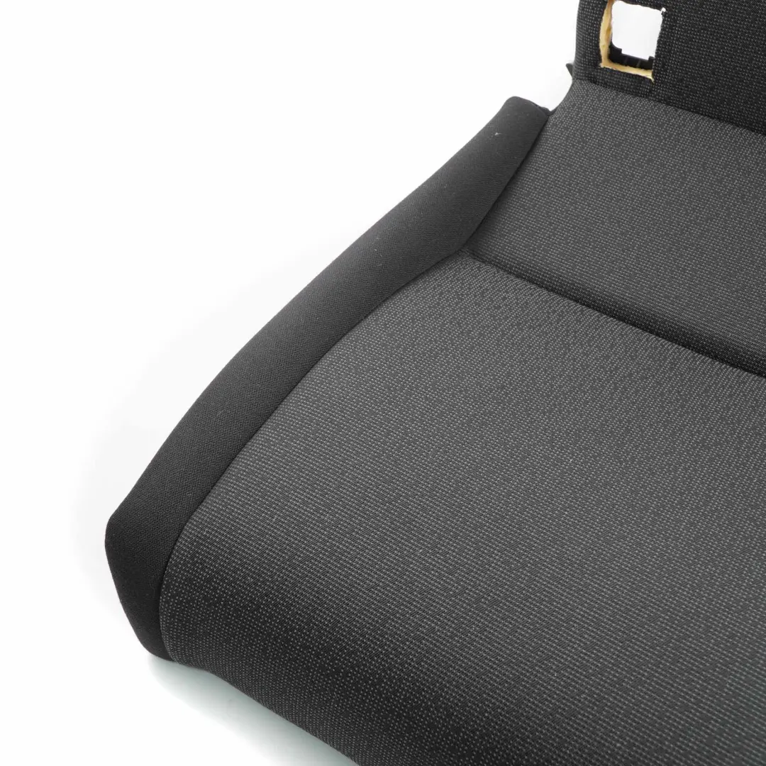 BMW 3 Series E92 Cloth Fabric Black Anthracite Rear Seat Cover Couch Left N/S