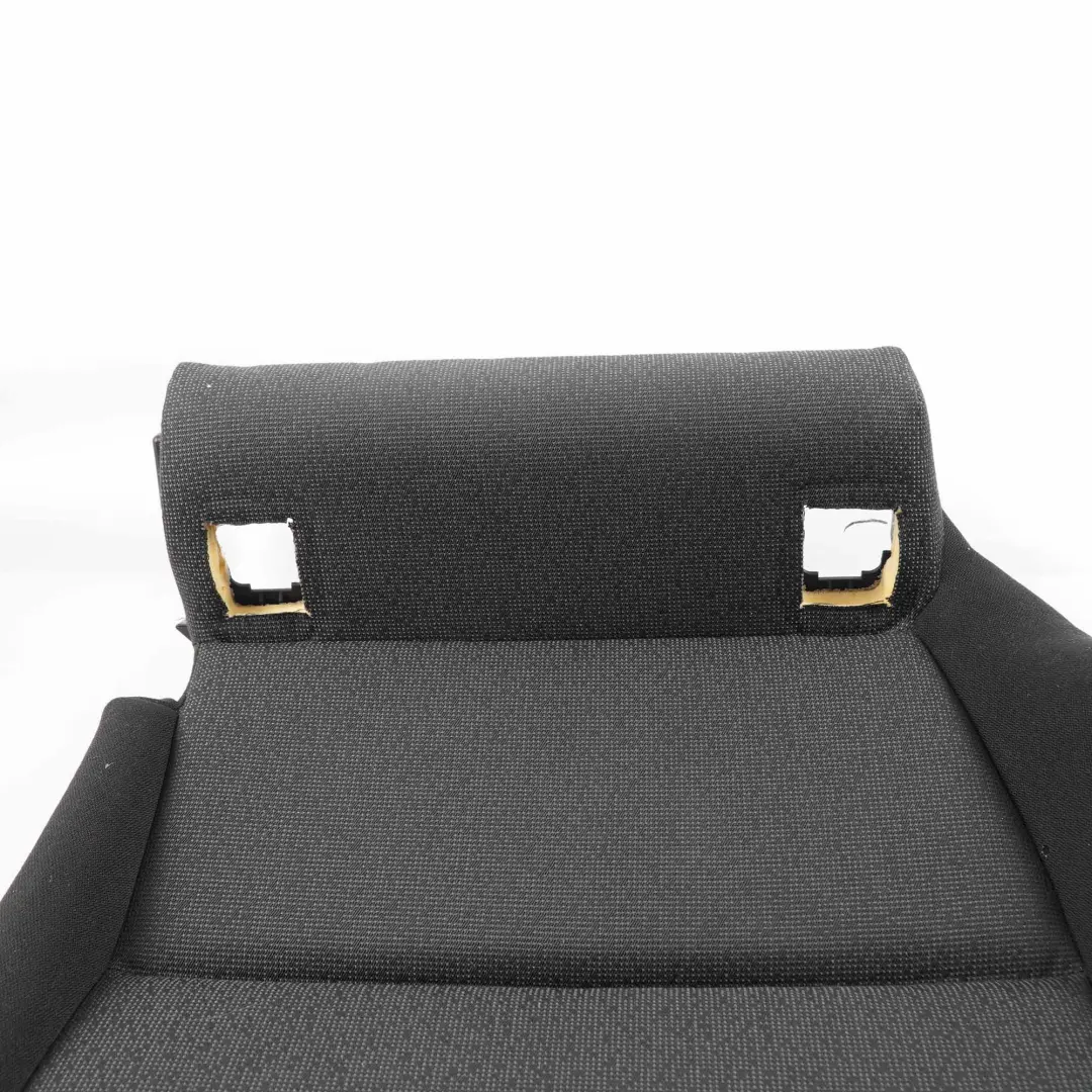 BMW 3 Series E92 Cloth Fabric Black Anthracite Rear Seat Cover Couch Left N/S