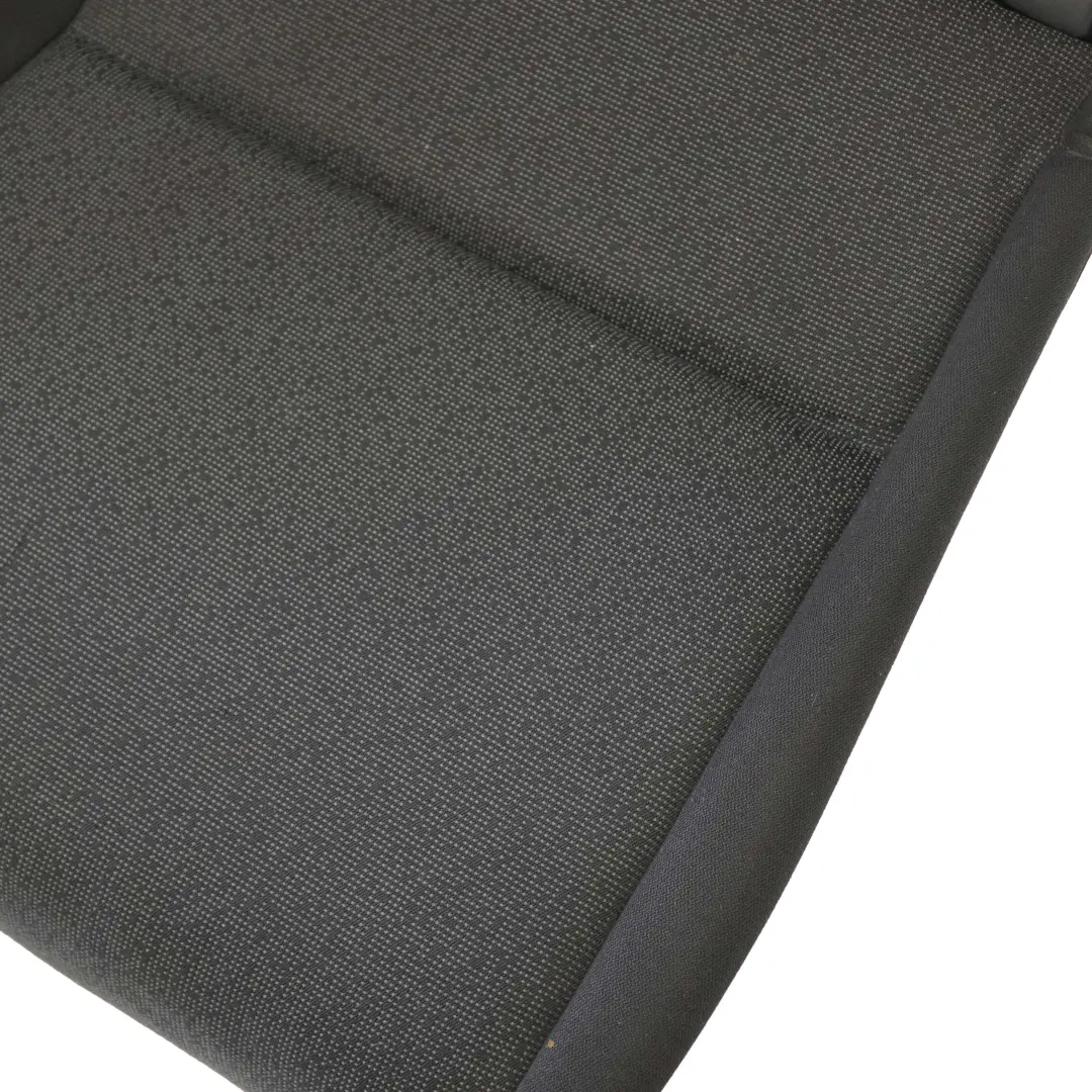 BMW 3 Series E92 Cloth Fabric Black Anthracite Rear Seat Cover Couch Right O/S