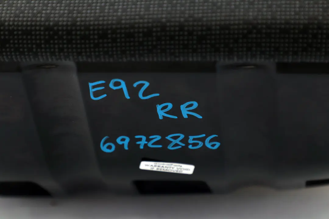 BMW 3 E92 E92N LCI Reference Siege Arriere Droite Tissu Anthracite Alat