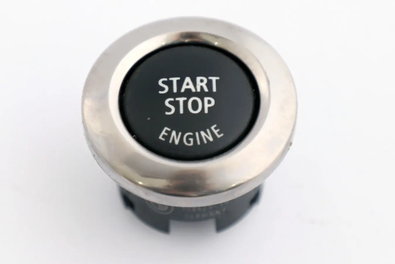 BMW 3 Series E92 E93 Start Stop Ignition Switch Button Chrome Pearl Grey 6973276