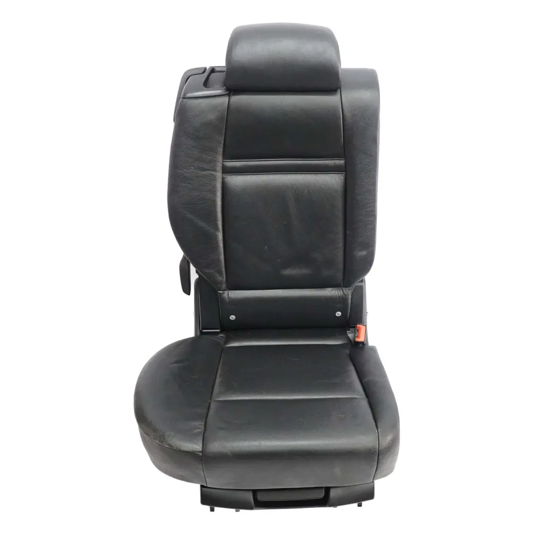 BMW X5 E70 Asiento Trasero Derecho Respaldo Banqueta Cuero Negro Para 7 Plazas