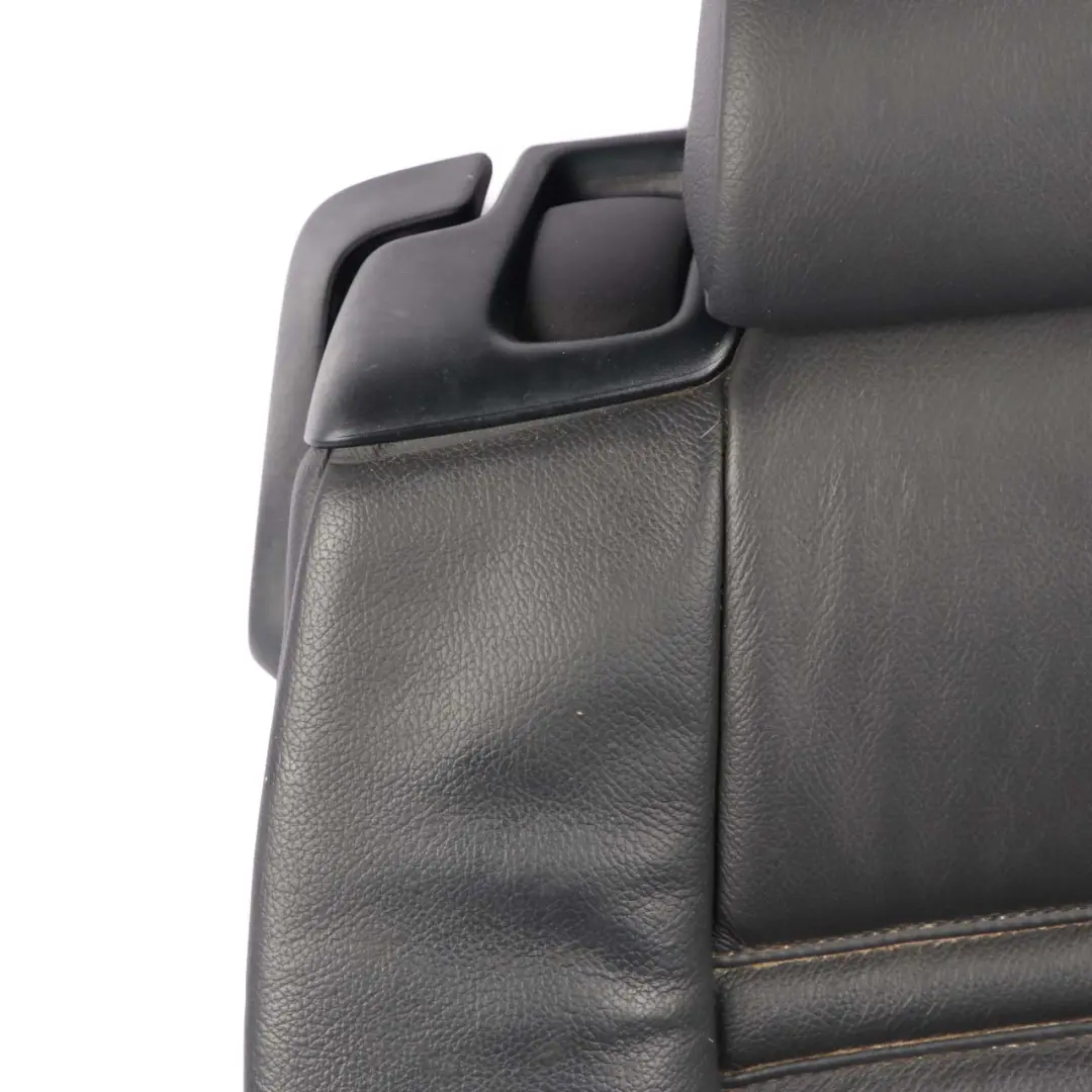 BMW X5 E70 Asiento Trasero Derecho Respaldo Banqueta Cuero Negro Para 7 Plazas