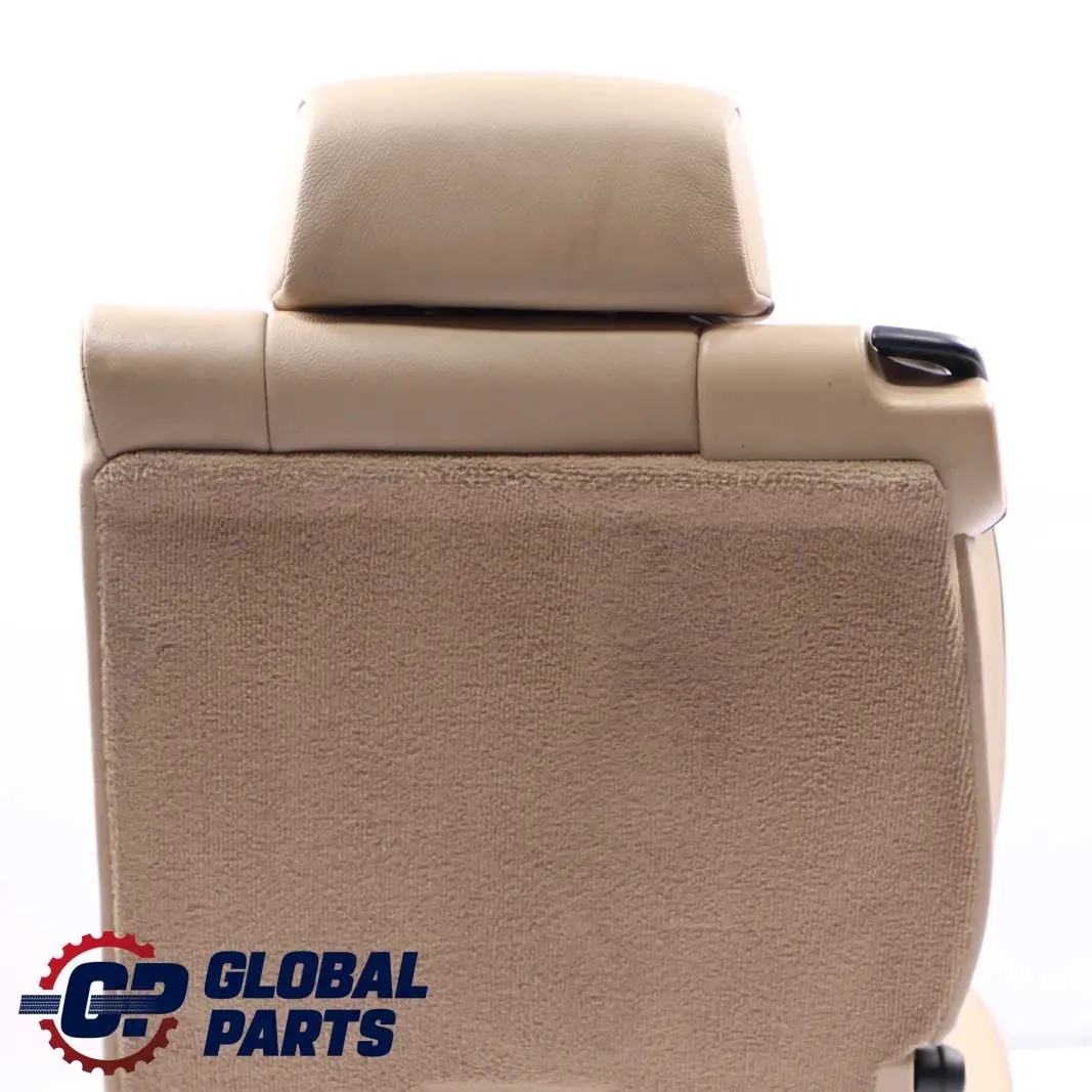 BMW X5 E70 Rear Seat Right O/S Backrest Beige Leather Nevada For 7 Seats