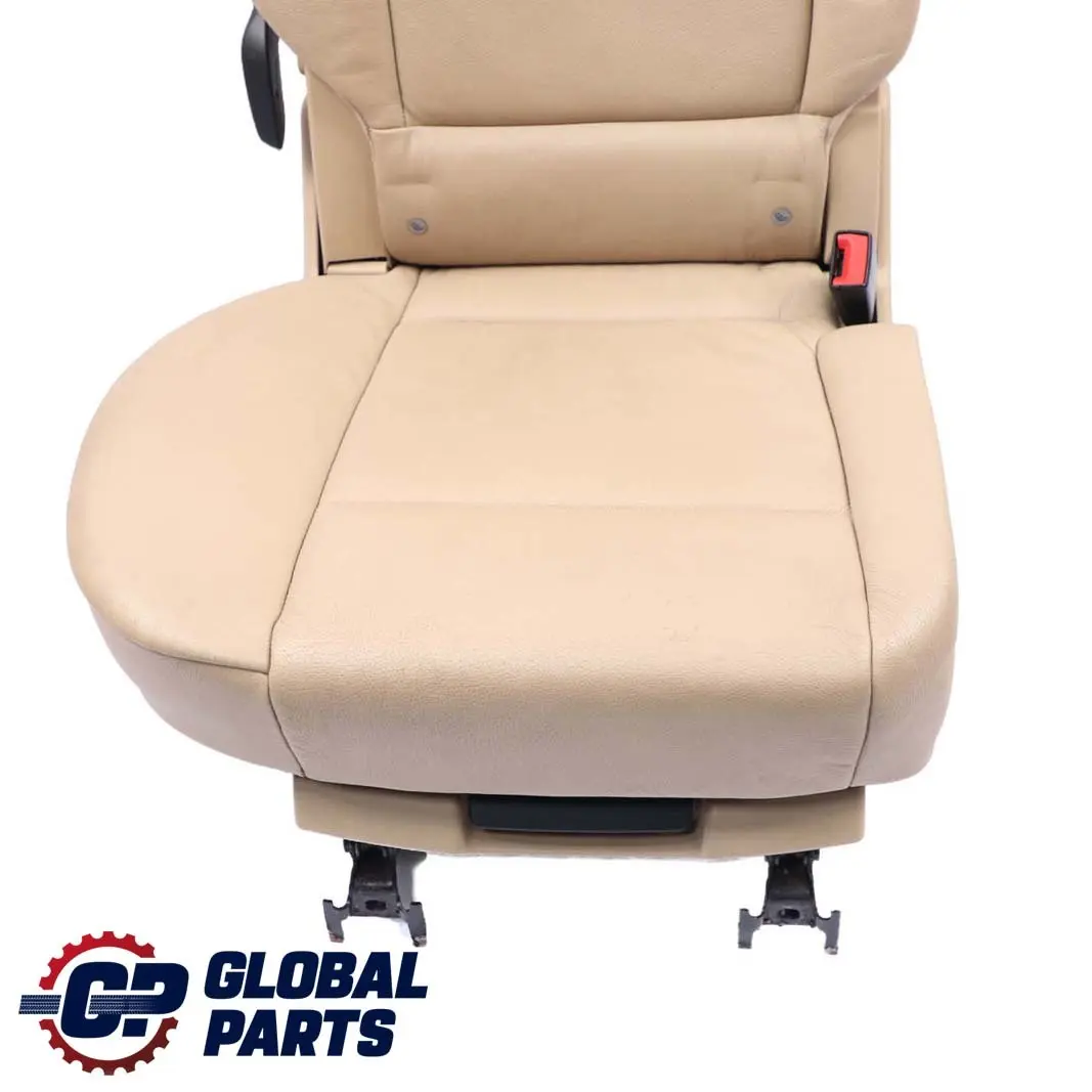 BMW X5 E70 Rear Seat Right O/S Backrest Beige Leather Nevada For 7 Seats