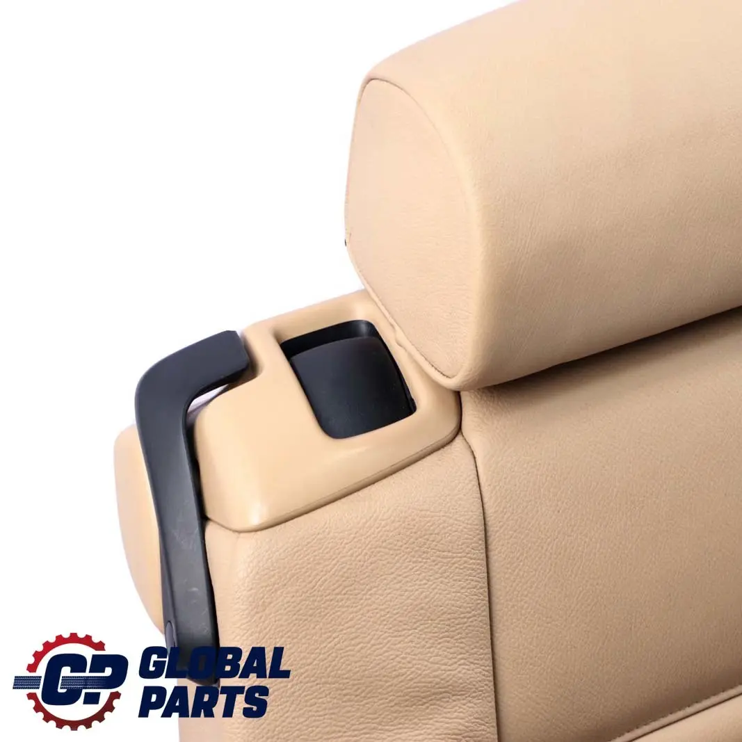 BMW X5 E70 Rear Seat Right O/S Backrest Beige Leather Nevada For 7 Seats