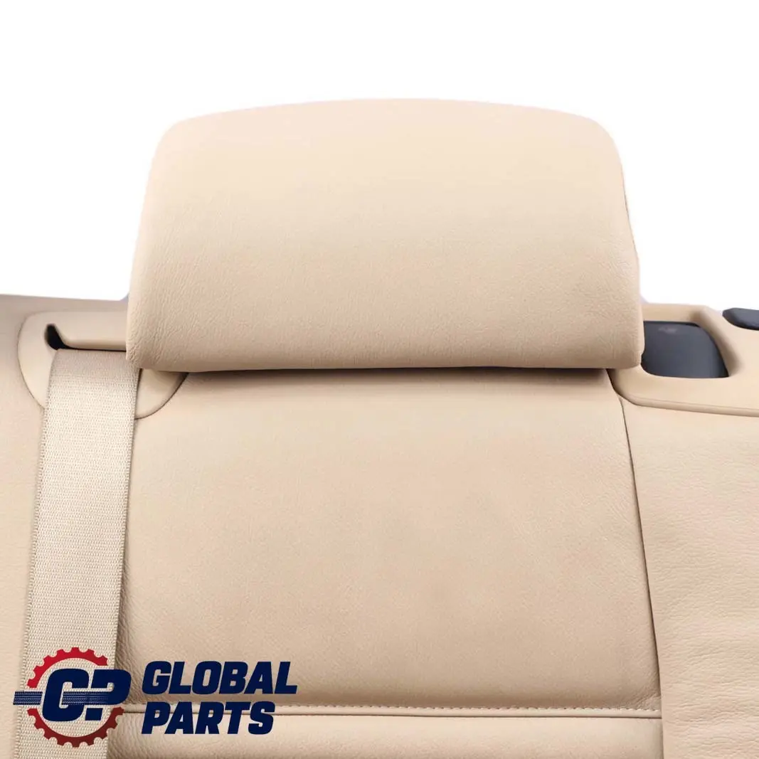 BMW X5 E70 Rear Seat Left N/S Backrest Bench Beige Leather Nevada For 7 Seats