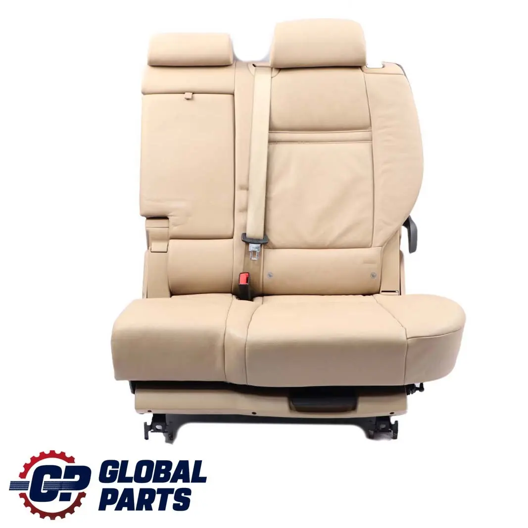 BMW X5 E70 Rear Seat Left N/S Backrest Bench Beige Leather Nevada For 7 Seats