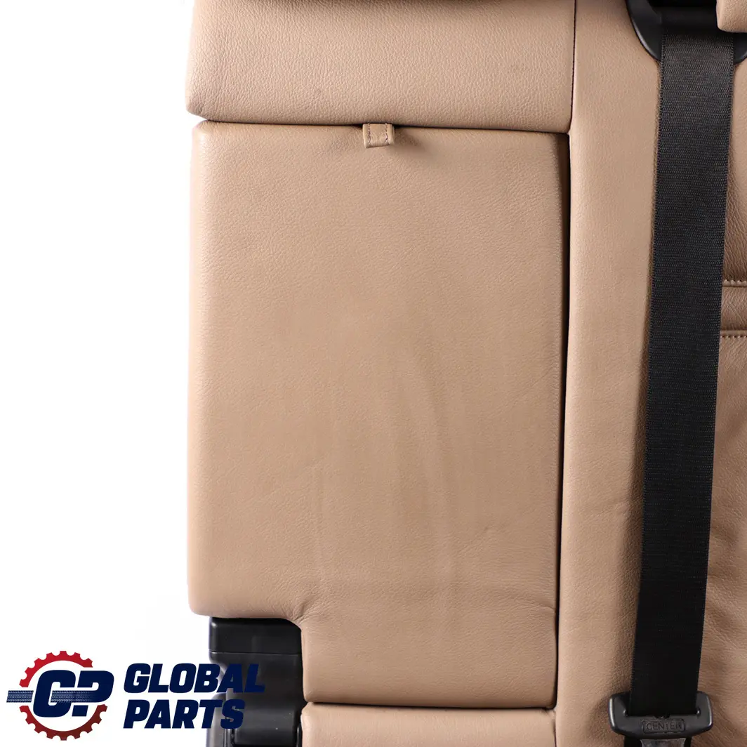 BMW X5 E70 Rear Seat Left N/S Backrest Bench Camel Leather Nevada For 7 Seats