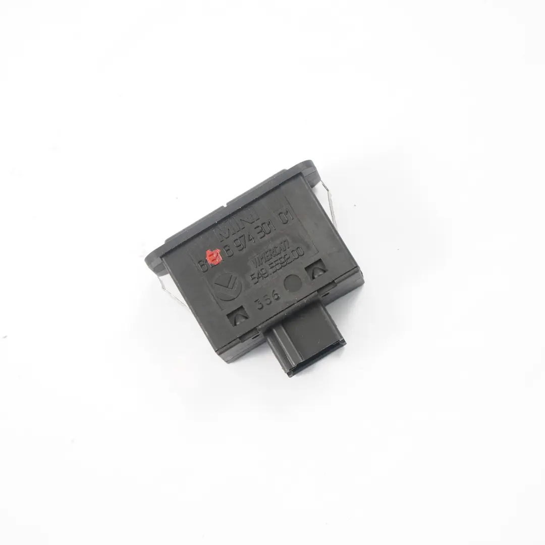 Mini Cabrio R52 Elevalunas Boton Interruptor Trasero Negro 6928740