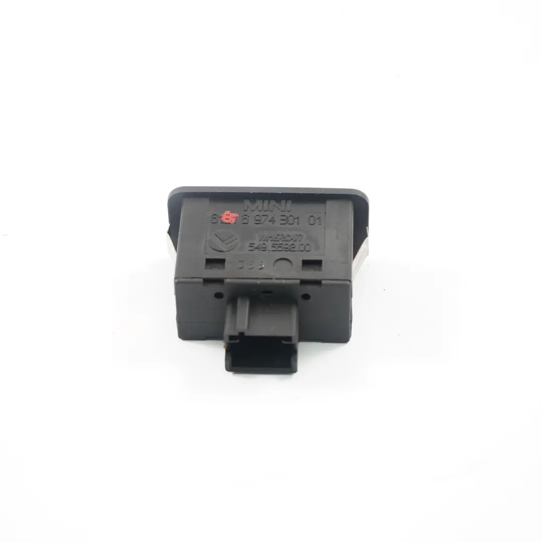 Mini Cabrio R52 Elevalunas Boton Interruptor Trasero Negro 6928740