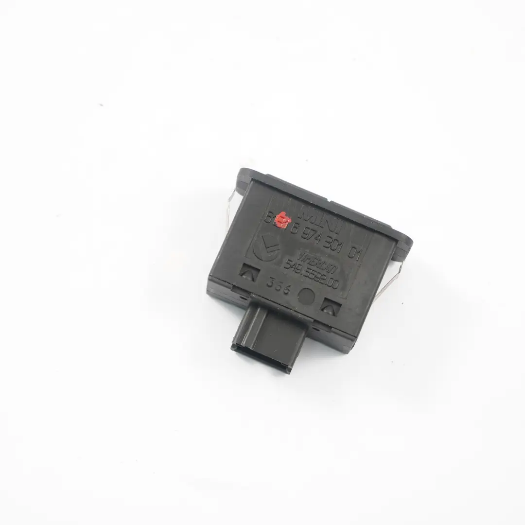 Mini Cabrio R52 Elevalunas Boton Interruptor Trasero Negro 6928740