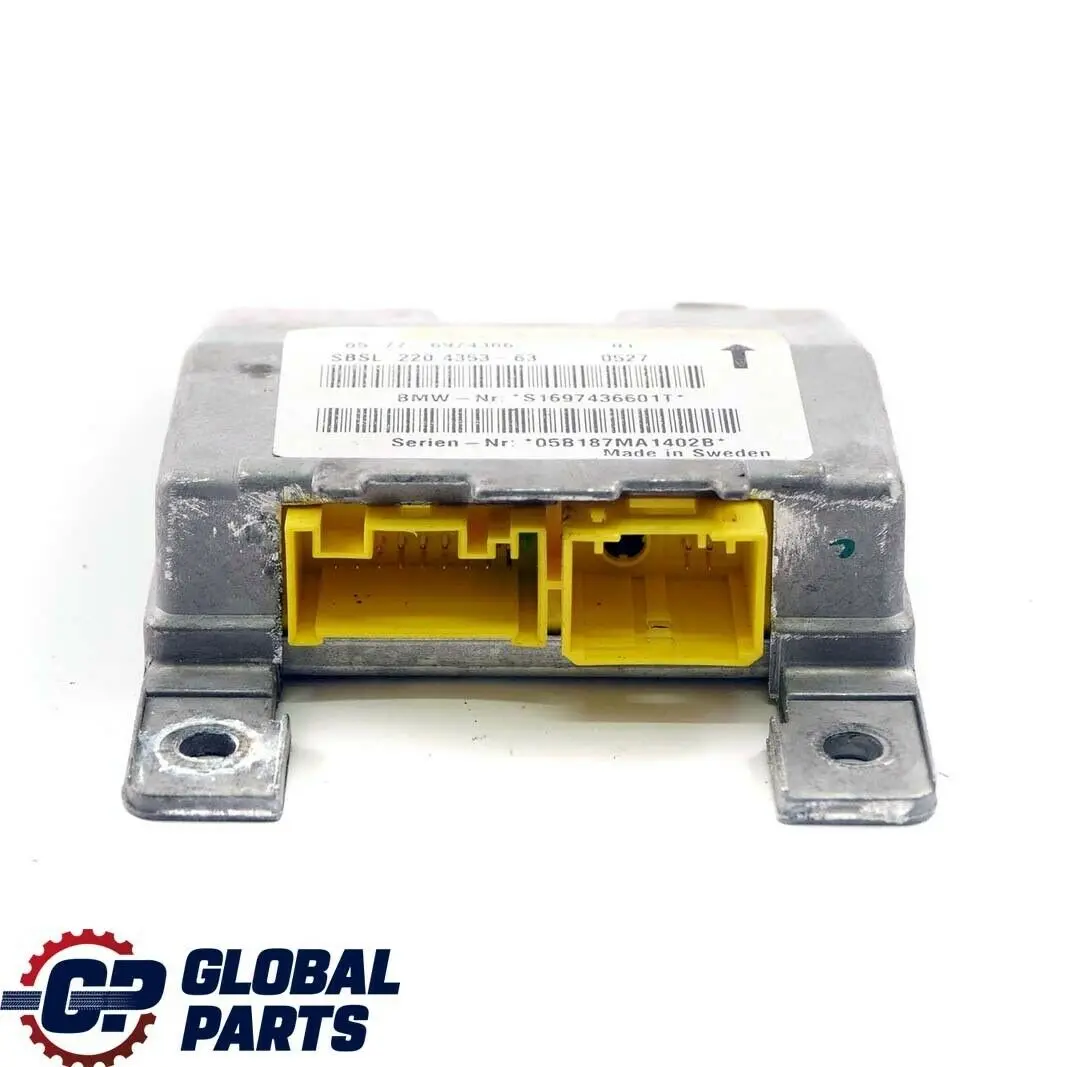 BMW E64 Z4 E89 Sensor Airbag Pilar B Izquierdo 6974366