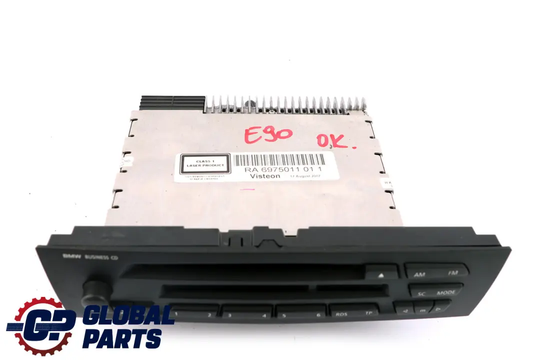 BMW 1 3 Series E87 E90 E91 Radio Business CD Player 6975011