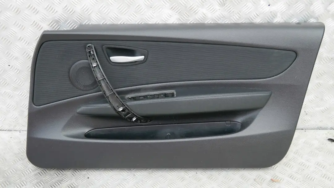 BMW E81 E82 Door Card Trim Panel Cloth Right Elektra Anthracite