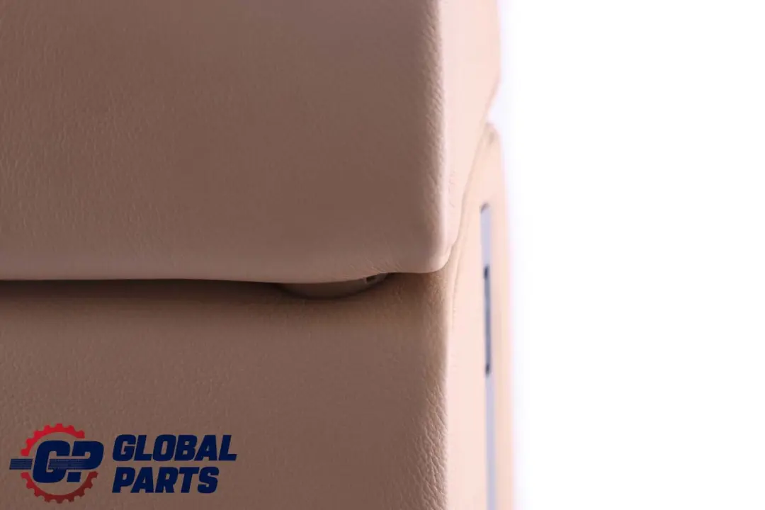 BMW 7 E65 E66 1 Rear Seat Armrest Headrest Console Leather Beige 6976236