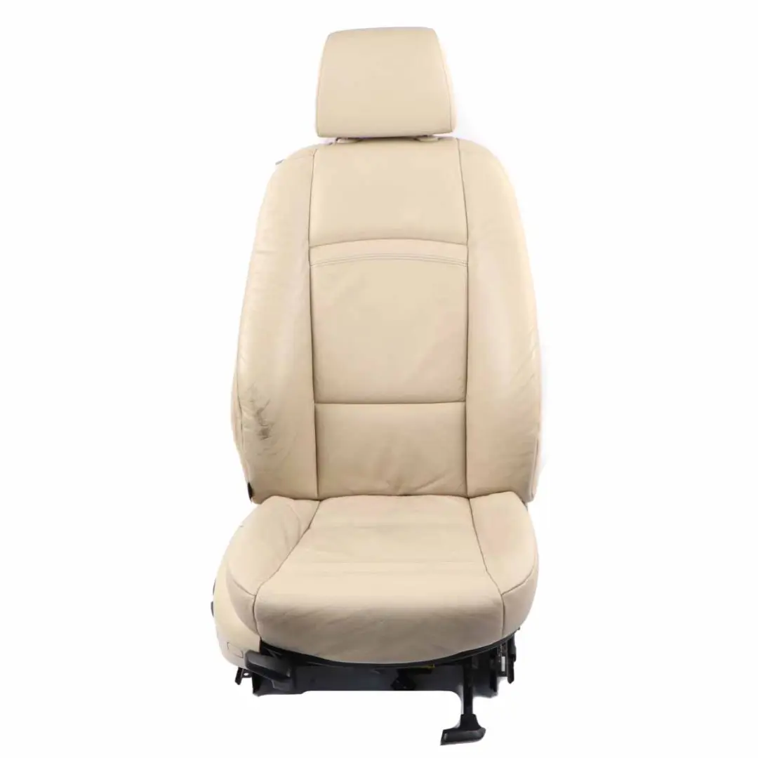 Front Seat BMW E92 Coupe Right O/S Creambeige Dakota Leather Interior Electric