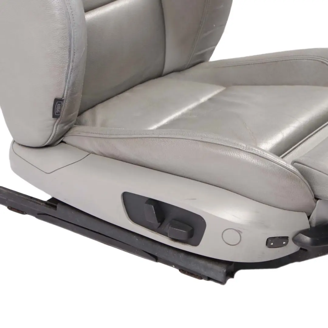 Front Seat BMW E92 Coupe Right O/S Electrical Leather Dakota Grau Grey