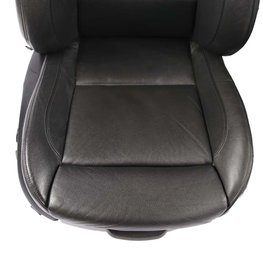 BMW E92 Coupe M Sport Black Leather Interior Seats Front Rear Seat Memory 