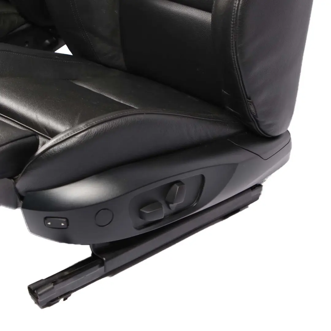 BMW E92 Coupe M Sport Black Leather Interior Seats Front Rear Seat Memory 