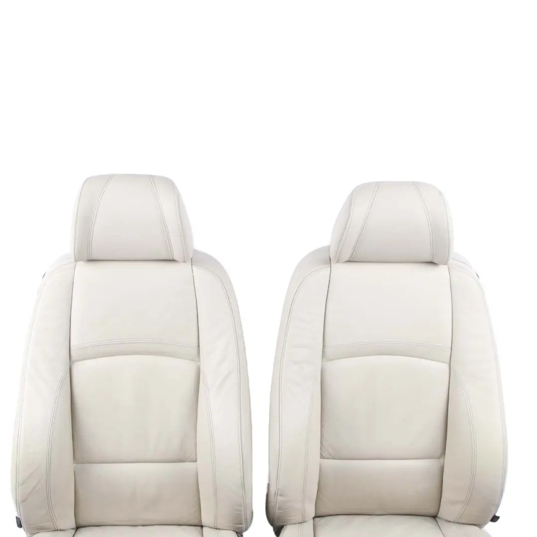 Seats M Sport BMW E92 Heated Memory Creambeige Beige Leather Interior Seat Set