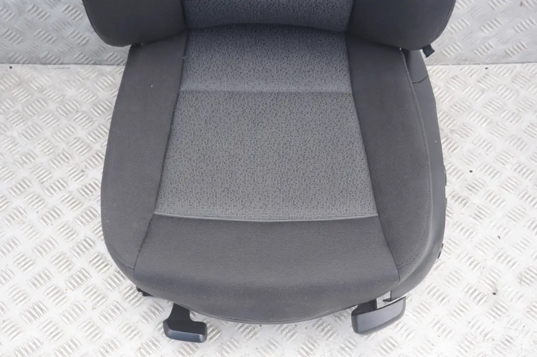 Cloth Anthracite Black Front Left N/S Passenger Seat BMW 3 Series E92 Coupe - SKU 6979109-2 - Part number 6979109