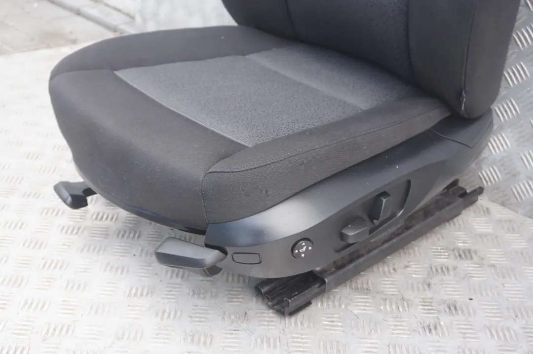 Cloth Anthracite Black Front Left N/S Passenger Seat BMW 3 Series E92 Coupe - SKU 6979109-2 - Part number 6979109