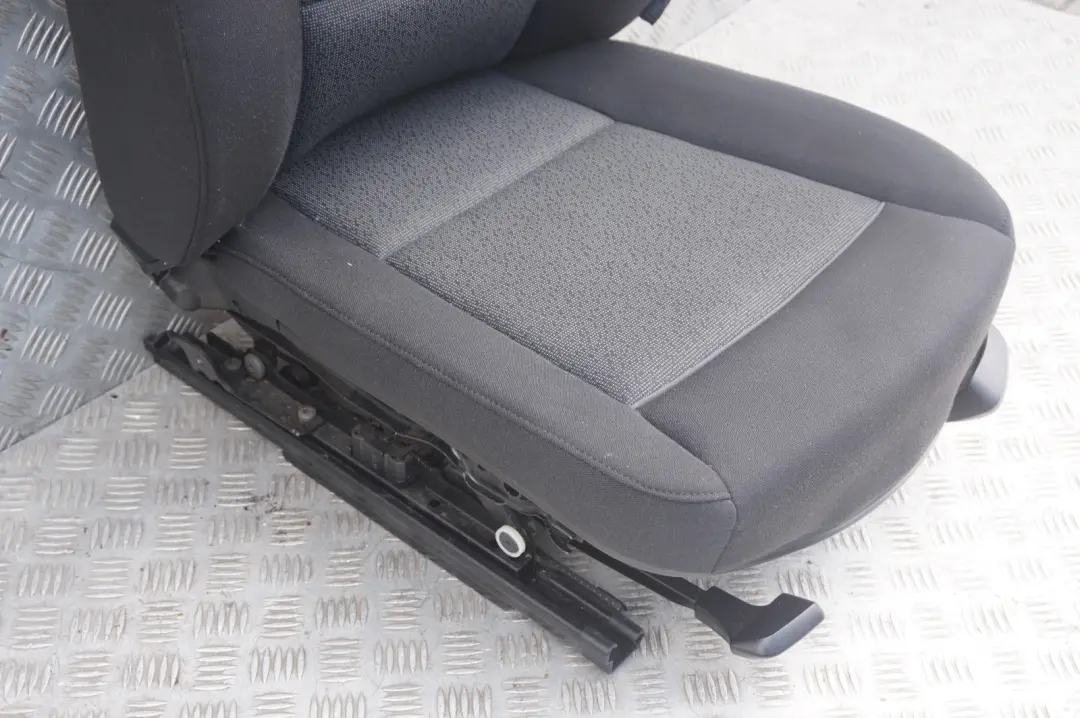 Cloth Anthracite Black Front Left N/S Passenger Seat BMW 3 Series E92 Coupe - SKU 6979109-2 - Part number 6979109