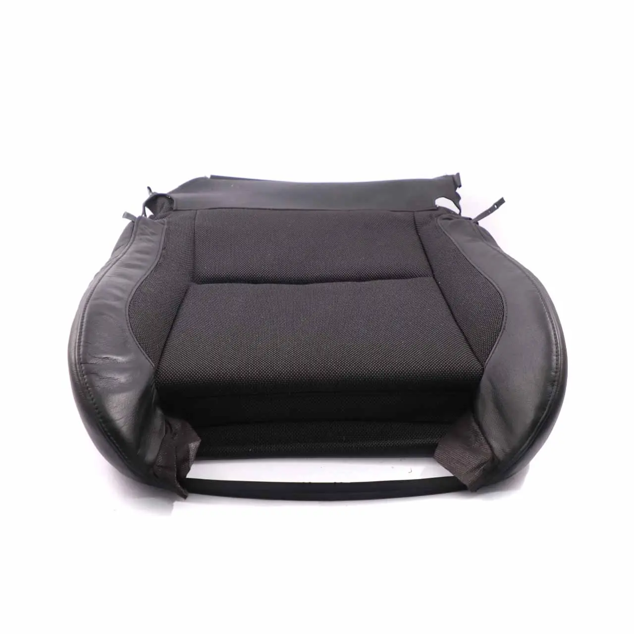 BMW E92 Funda de Asiento Delantero Izquierdo Derecho Sport Tela Cuero Negro