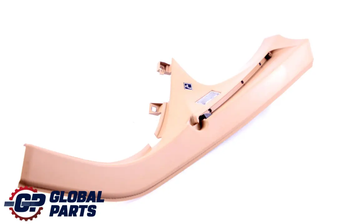 BMW 5 Series E61 Trim Panel Column Cover Rear Right O/S Beige 7049904