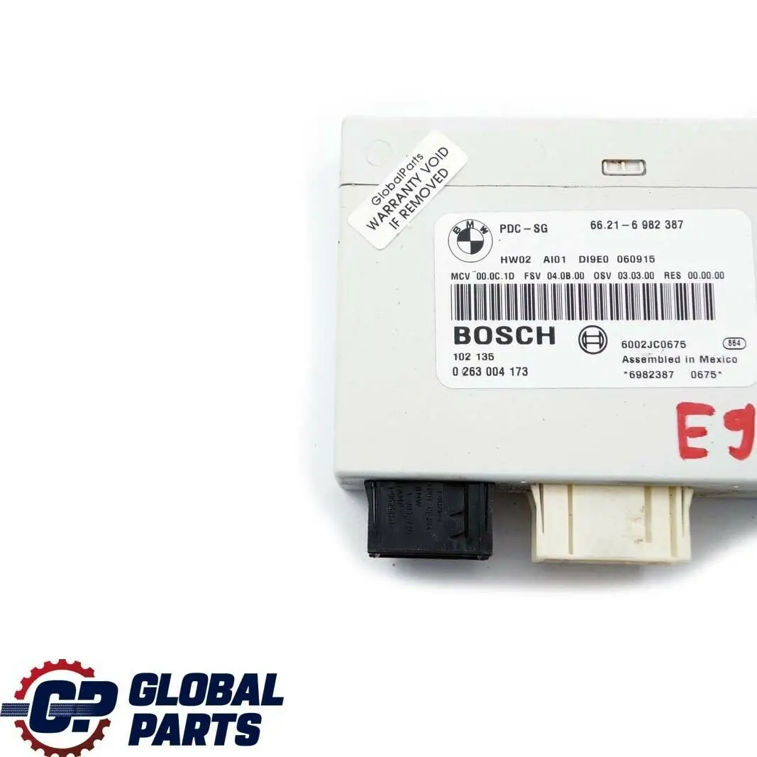 BMW E81 E87 E90 E91 E92 E93 Modulo De Control De Aparcamiento PDC 6982387