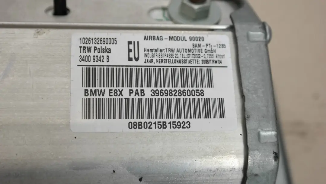 BMW E81 E87 E88 Poduszka Pasażera Airbag 6982860