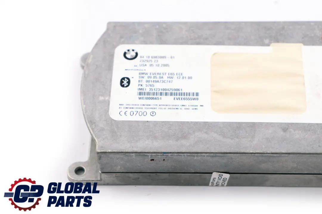 BMW X5 E61 E65 E70 E90 Telematik ECU Steuergerät GSM 6983009