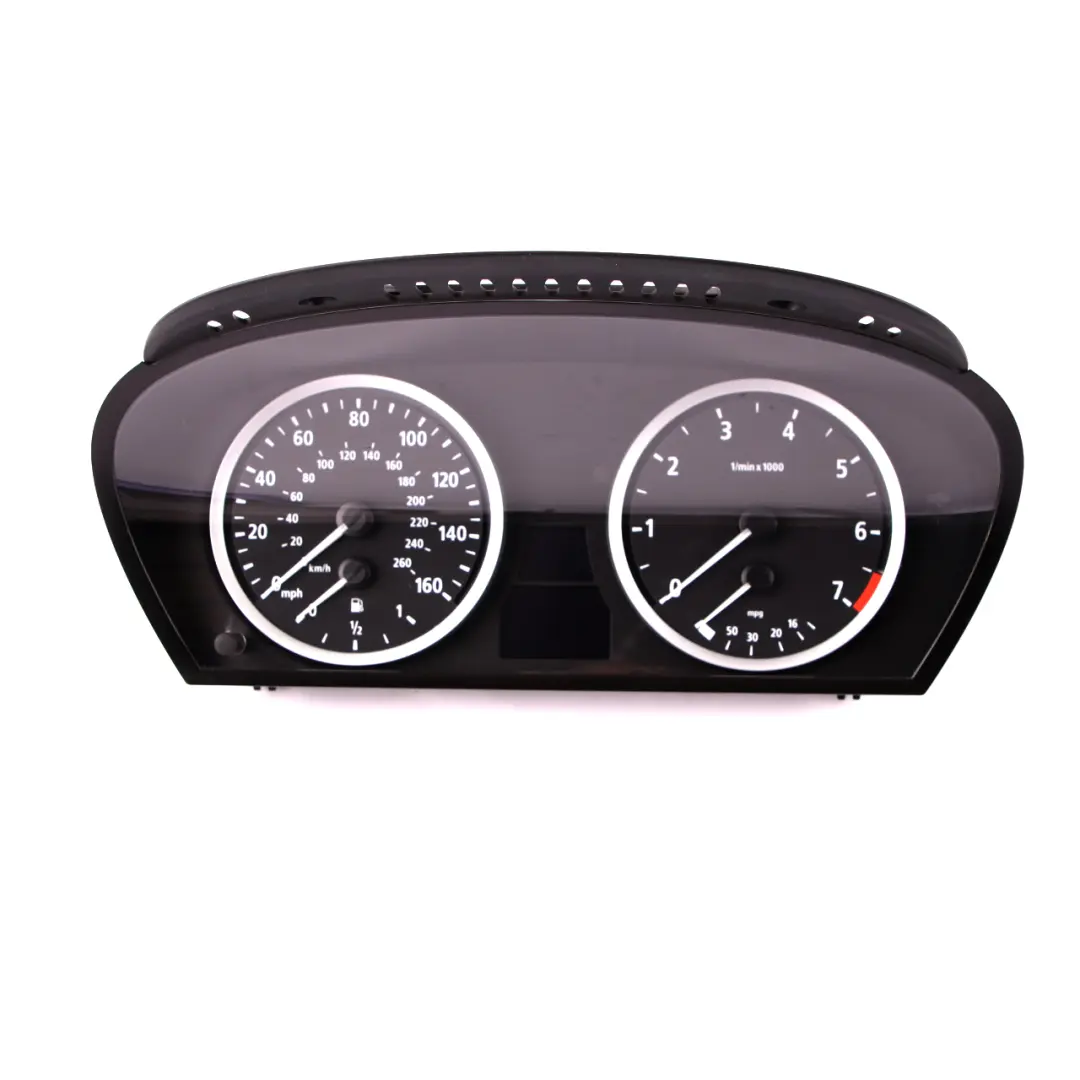 BMW 5 E60 E61 Instrument Cluster Speedo Clocks Petrol MPH Automatic 6983146