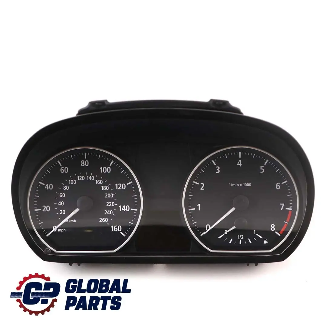 BMW 1 Series E87 130i N52 Instrument Cluster Speedo Clocks MPH Manual 6983530